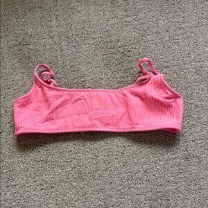 Triangl Swimwear Pink Bikini Top size small